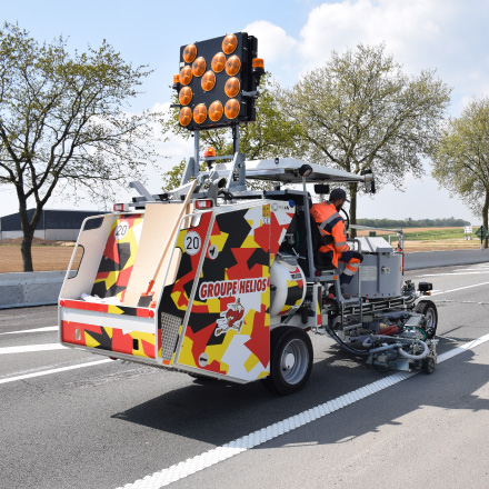 Spécialiste du Marquage au sol pour route nationale, autoroute, départementale