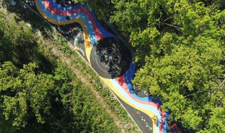 un-nouveau-terrain-de-jeux-et-d-apprentissage-a-cleon-actu-design-acif-7-mai-2025-6 La ville de Cléon a récemment voulu transformer une zone jusque-là inutilisée, située à proximité de son complexe sportif