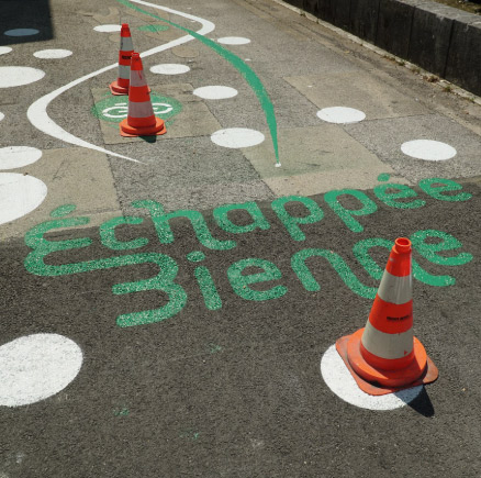 lechappee-bienne-un-marquage-design-pour-une-nouvelle-voie-douce-a-morez-carre Un chantier participatif à deux pas de l’école Paul Éluard