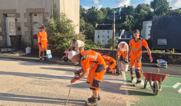 Un chantier d’envergure à Morlaix en Bretagne