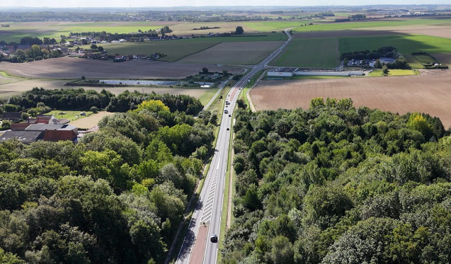 Une signalisation à perte de vue sur la RD77