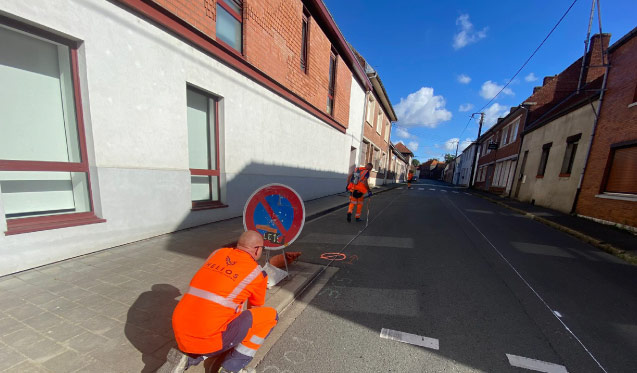 Une signalisation à perte de vue sur la RD77