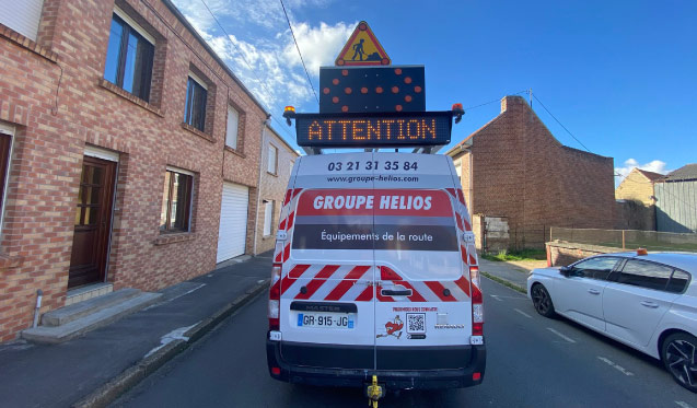 Une signalisation à perte de vue sur la RD77