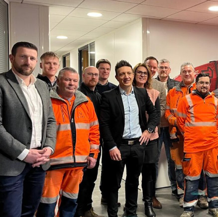 Une visite placée sous le signe du savoir-faire et du territoire