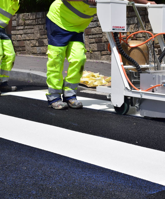 Marquage passage piéton