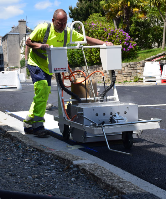 Marquage au sol passage piéton