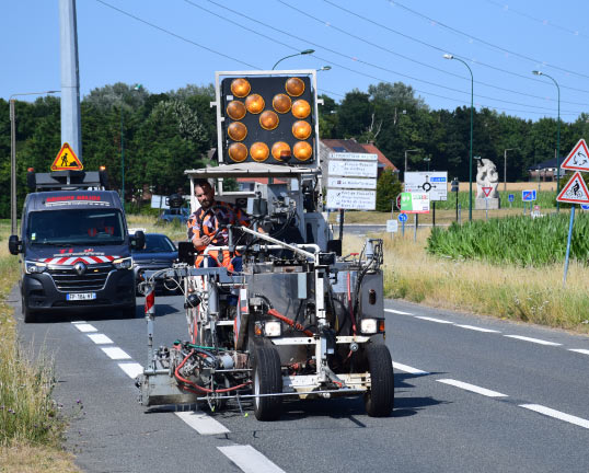 Le marquage des routes et autoroutes le marquage routier