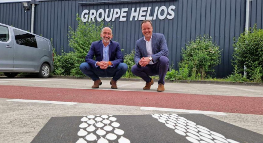 Noyelles-sous-Lens : sur les traces du groupe Hélios, leader du marquage routier