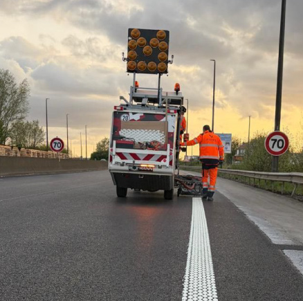 Travaux sur la RN41