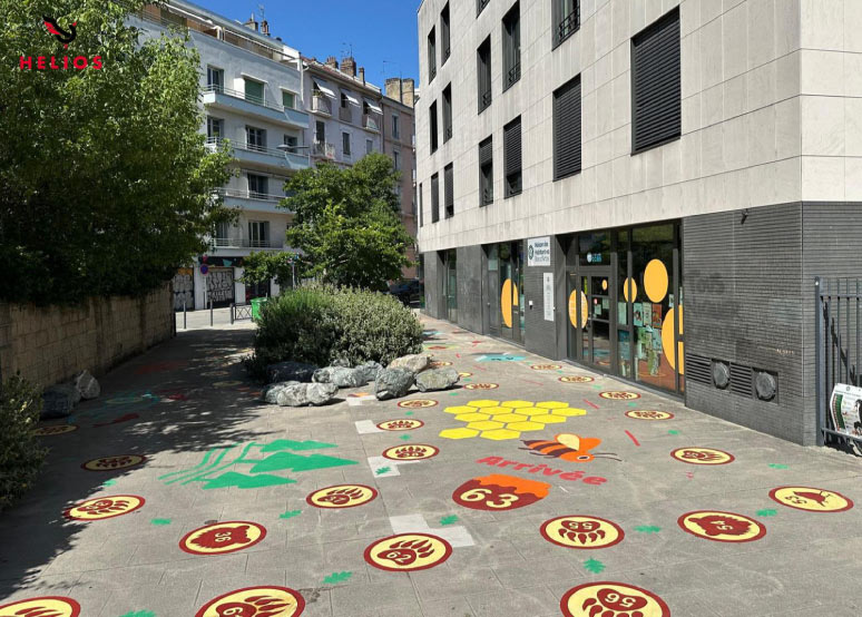 Un jeu de l’ours pour les enfants à Grenoble