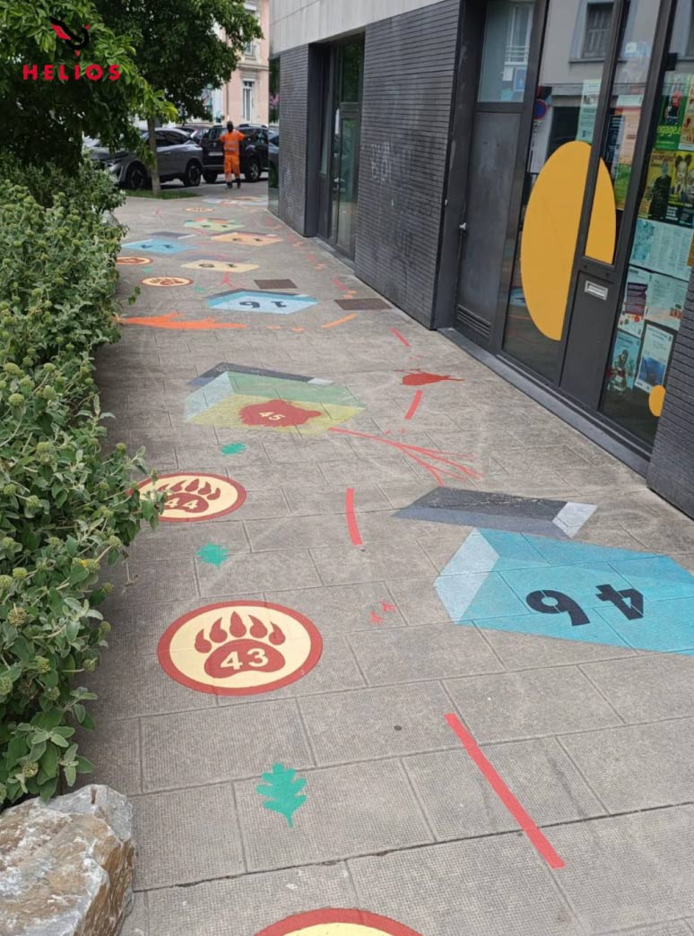Un jeu de l’ours pour les enfants à Grenoble