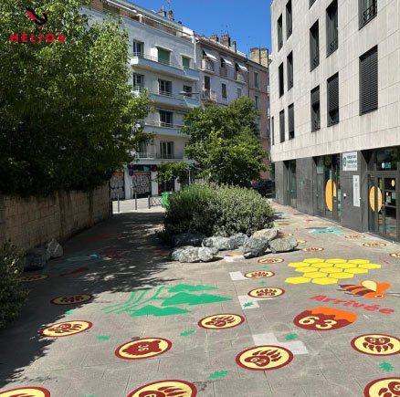 Un jeu de l’ours pour les enfants à Grenoble