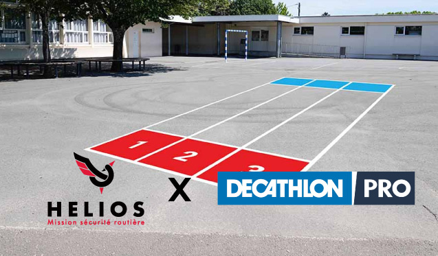 helios-et-decathlon-pro-unissent-leur-expertise-01-08-26-large Hélios et Decathlon PRO s’associent pour proposer des solutions de marquage au sol alliant design, qualité et durabilité. Ce partenariat met en commun des savoir-faire complémentaires au service des collectivités, des écoles et des espaces extérieurs.
