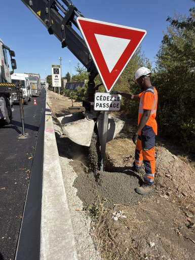 Un chantier d’envergure sur l’A1