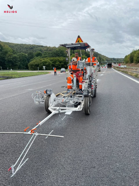 Un chantier de 4,3 km réalisé en trois semaines