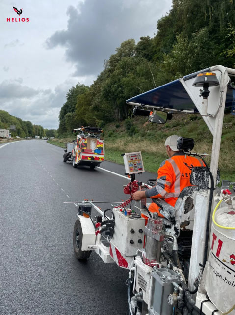 Un chantier de 4,3 km réalisé en trois semaines