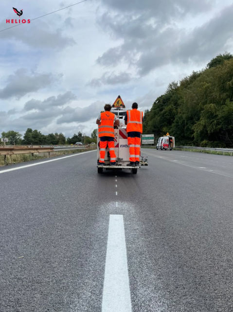Un chantier de 4,3 km réalisé en trois semaines