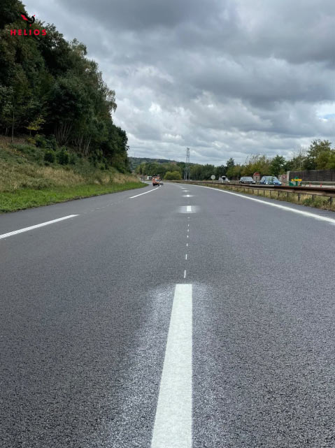 Un chantier de 4,3 km réalisé en trois semaines