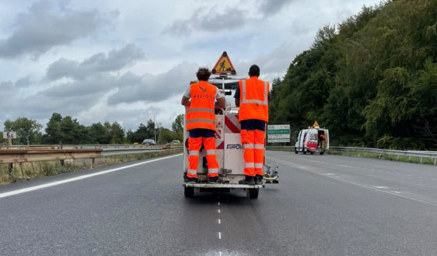 Un chantier de 4,3 km réalisé en trois semaines